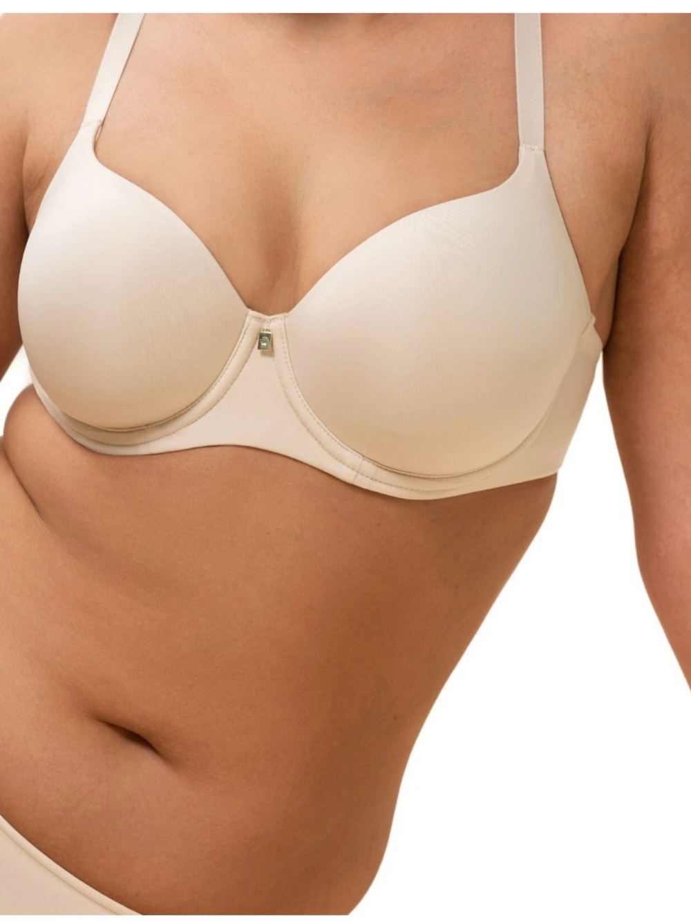 Triumph T-Shirt Bra Size 34DDD Nude Beige